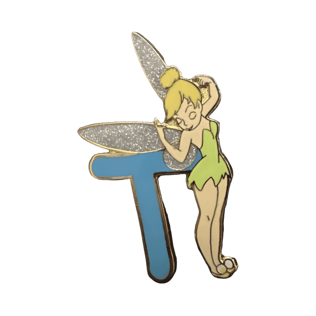T is for Tinker Bell Disney pin