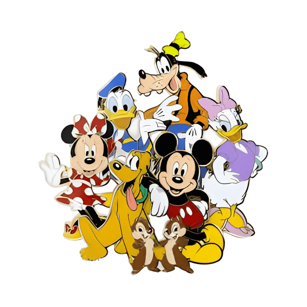 Mickey Mouse and Friends Cluster Surprise Disney pin