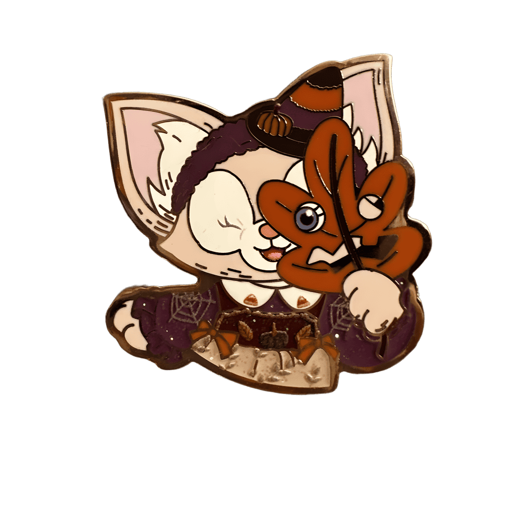 Linabell with a leaf Disney pin