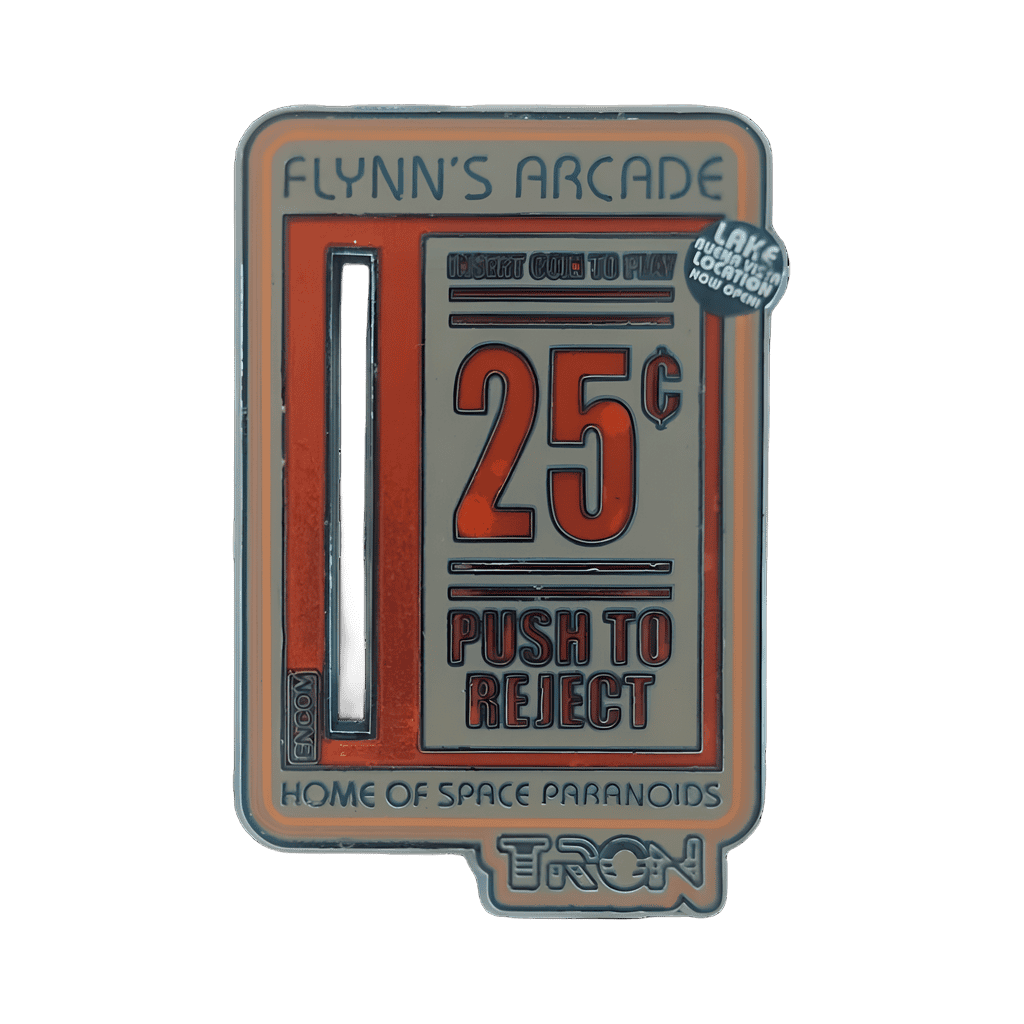 Flynn’s Arcade - Home of Space Paranoids Disney pin