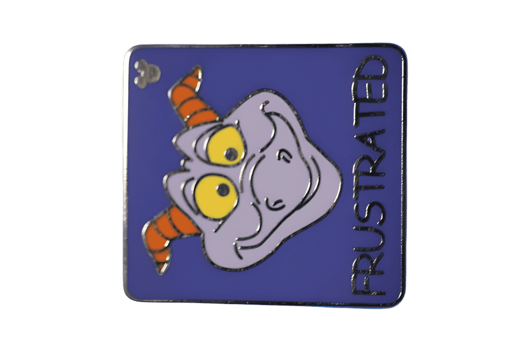 Figment Emotions Frustrated Disney pin