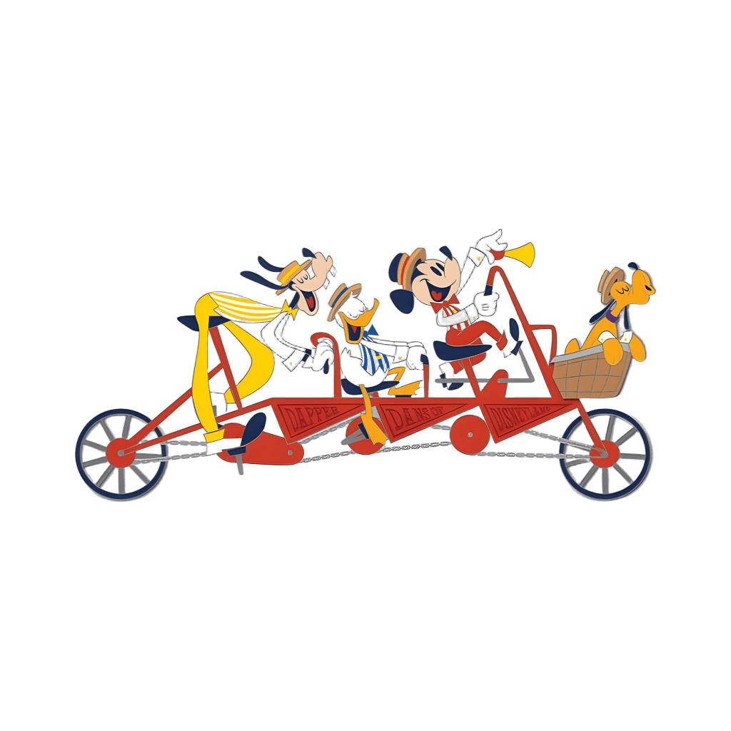 Tandem Bicycle Pin Disney pin