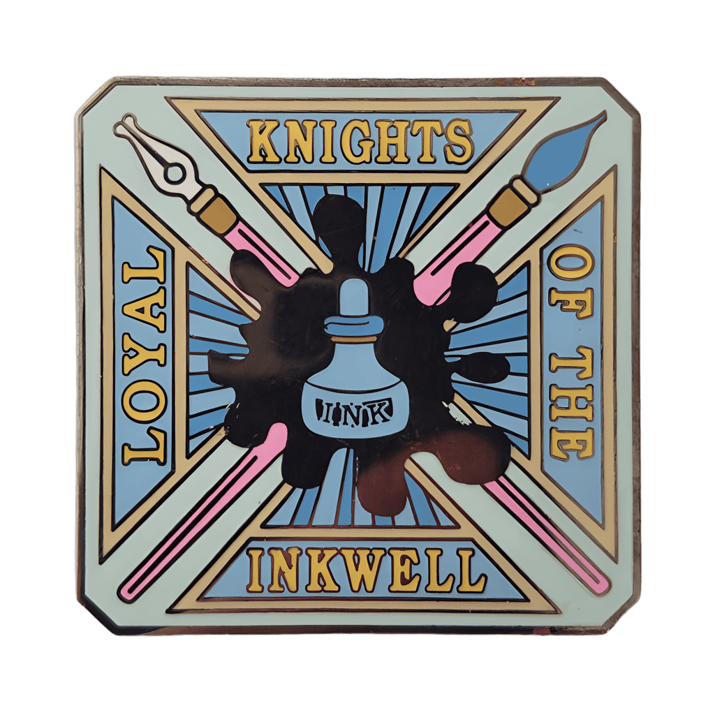 Loyal Knights of the Inkwell Disney pin