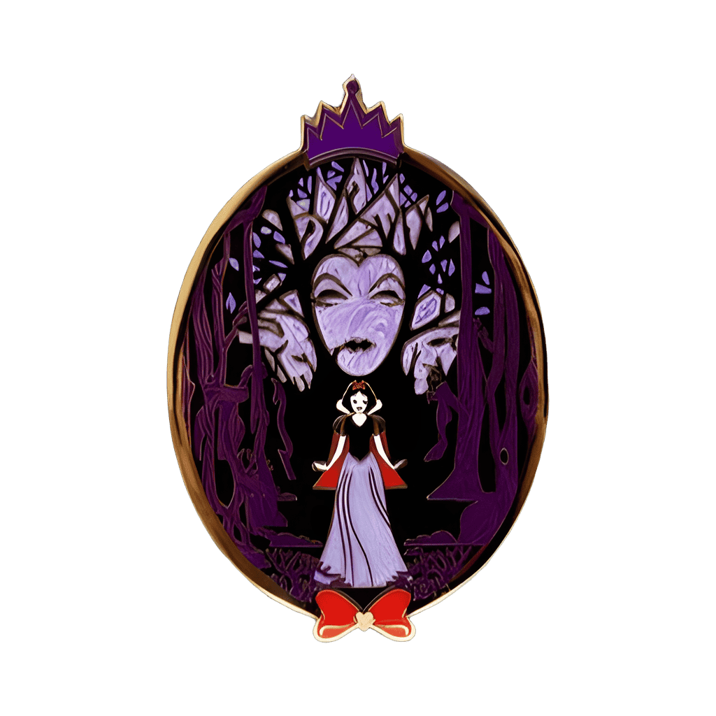 Snow White & Evil Queen Disney pin
