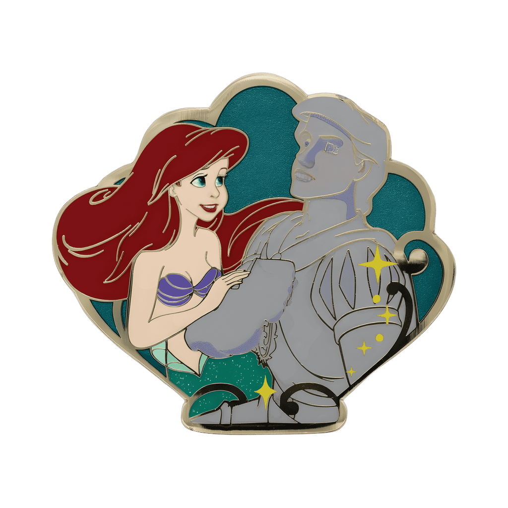Ariel and Eric Statue Disney pin
