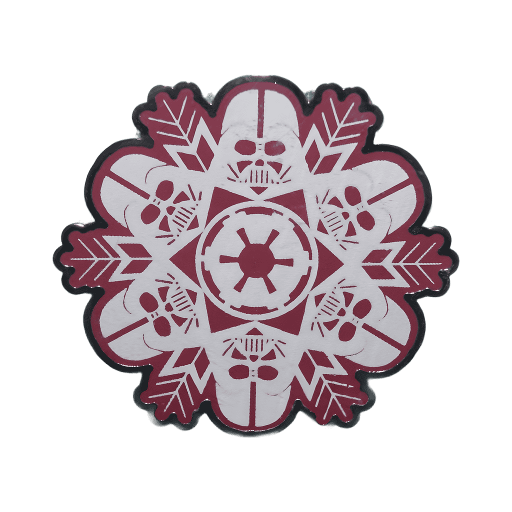 Darth Vader Snowflake Disney pin