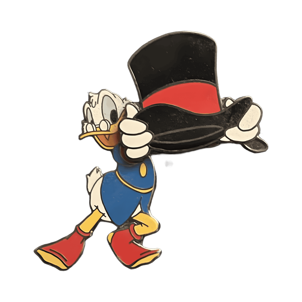 Scrooge McDuck Disney pin
