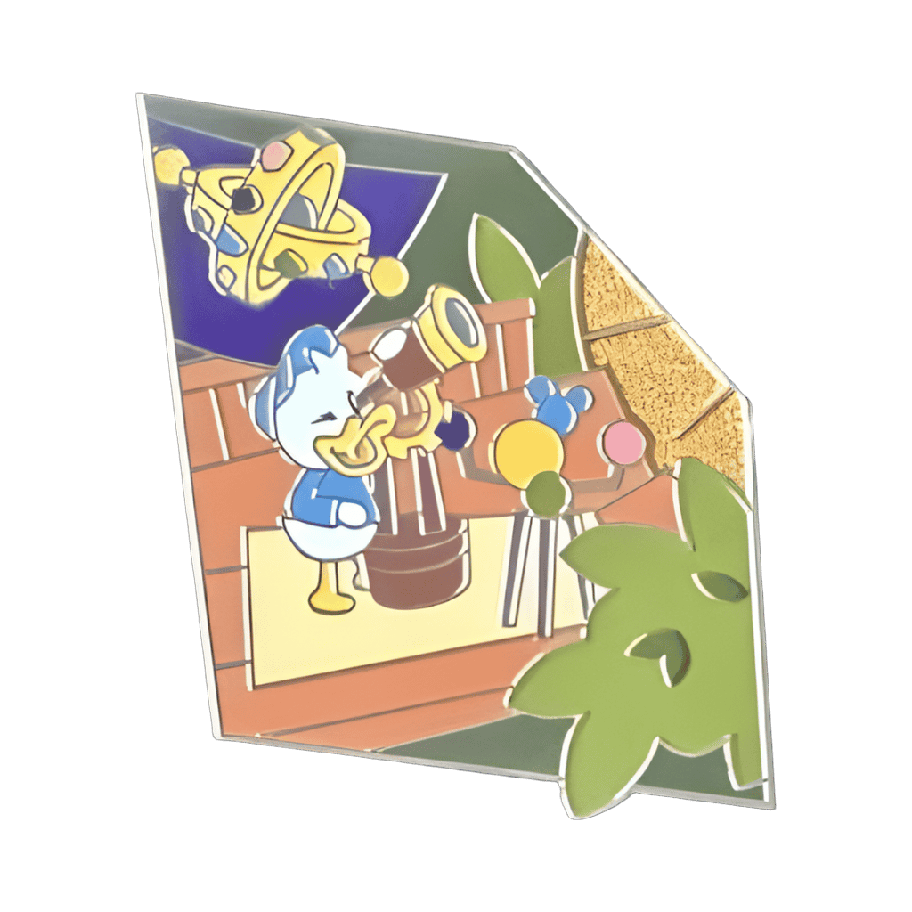 Dewey at Telescope Disney pin