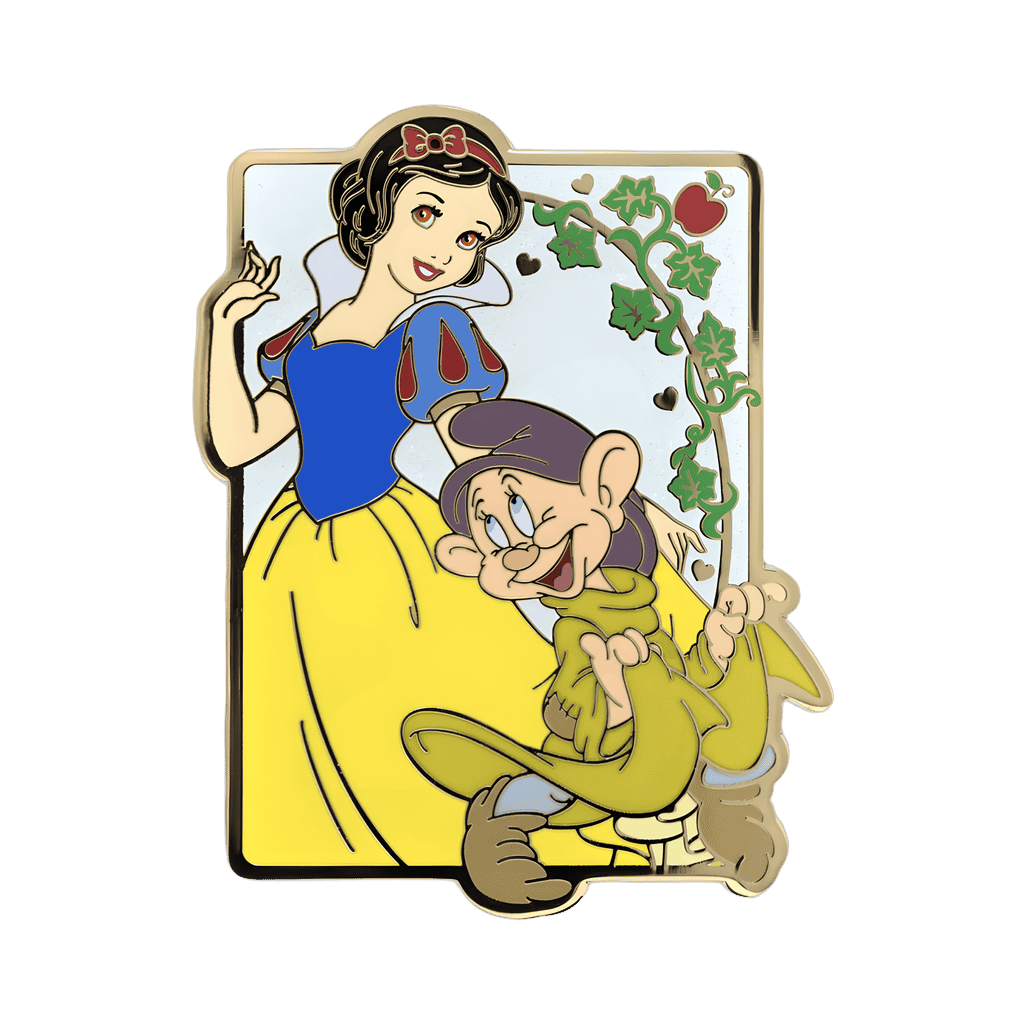 Snow White & Dopey Disney pin
