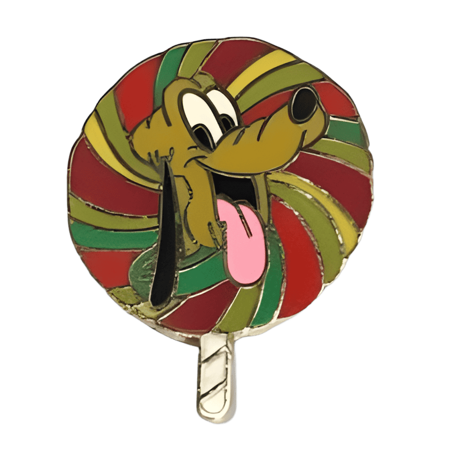 Lollipops Mystery 4 Pin Tin Collection (Pluto) Disney pin