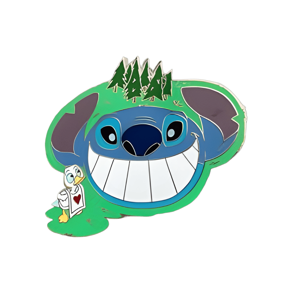 Alice’s Curious Labyrinth with Big Head Stitch Disney pin