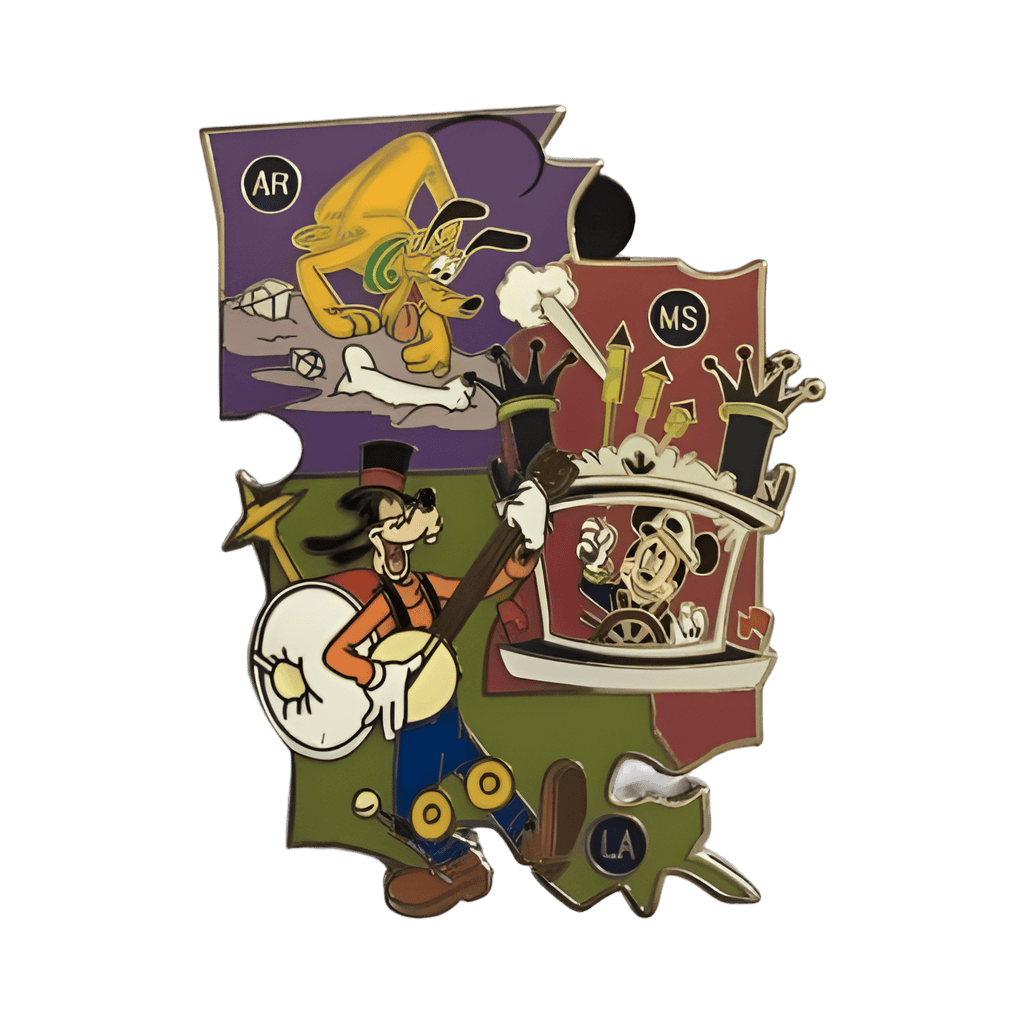Arkansas / Louisiana / Mississippi Disney pin