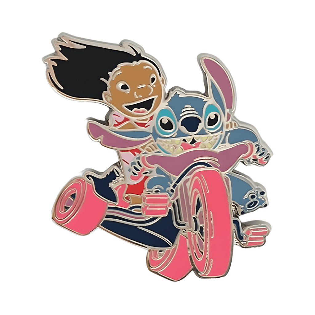 Lilo and Stitch on Tricyle Disney pin