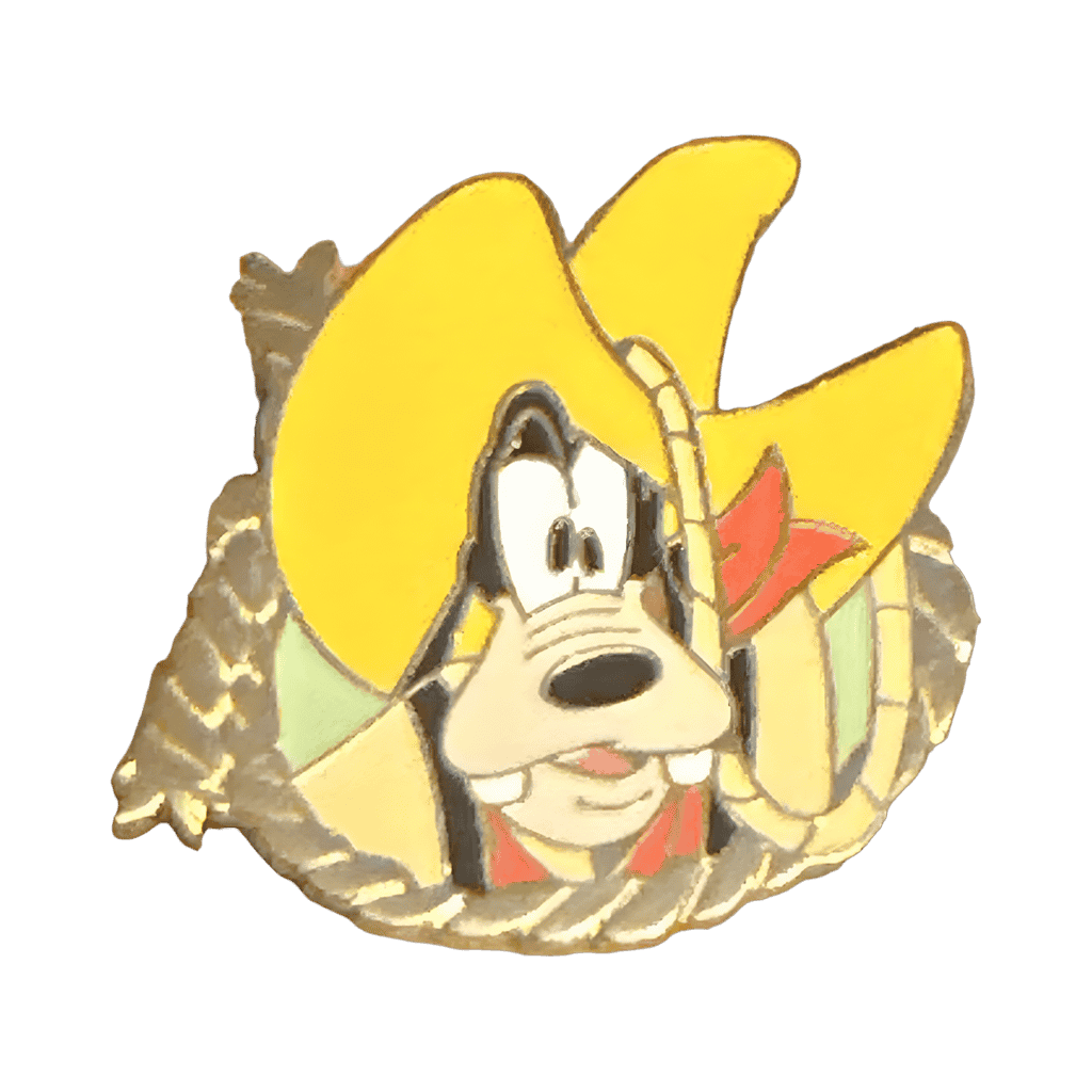 Cowboy Goofy Mouse of the Golden West Disney pin
