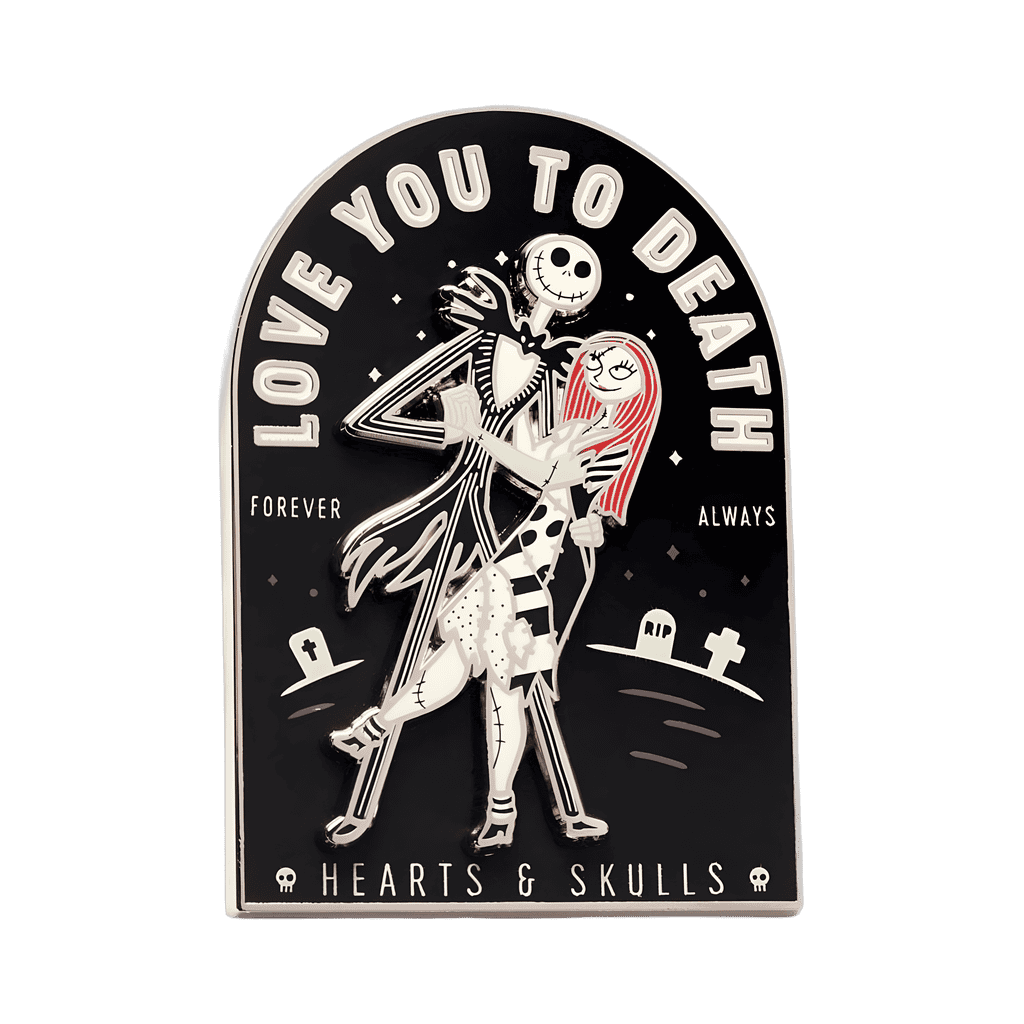 Jack & Sally Love You To Death Forever And Always Disney pin