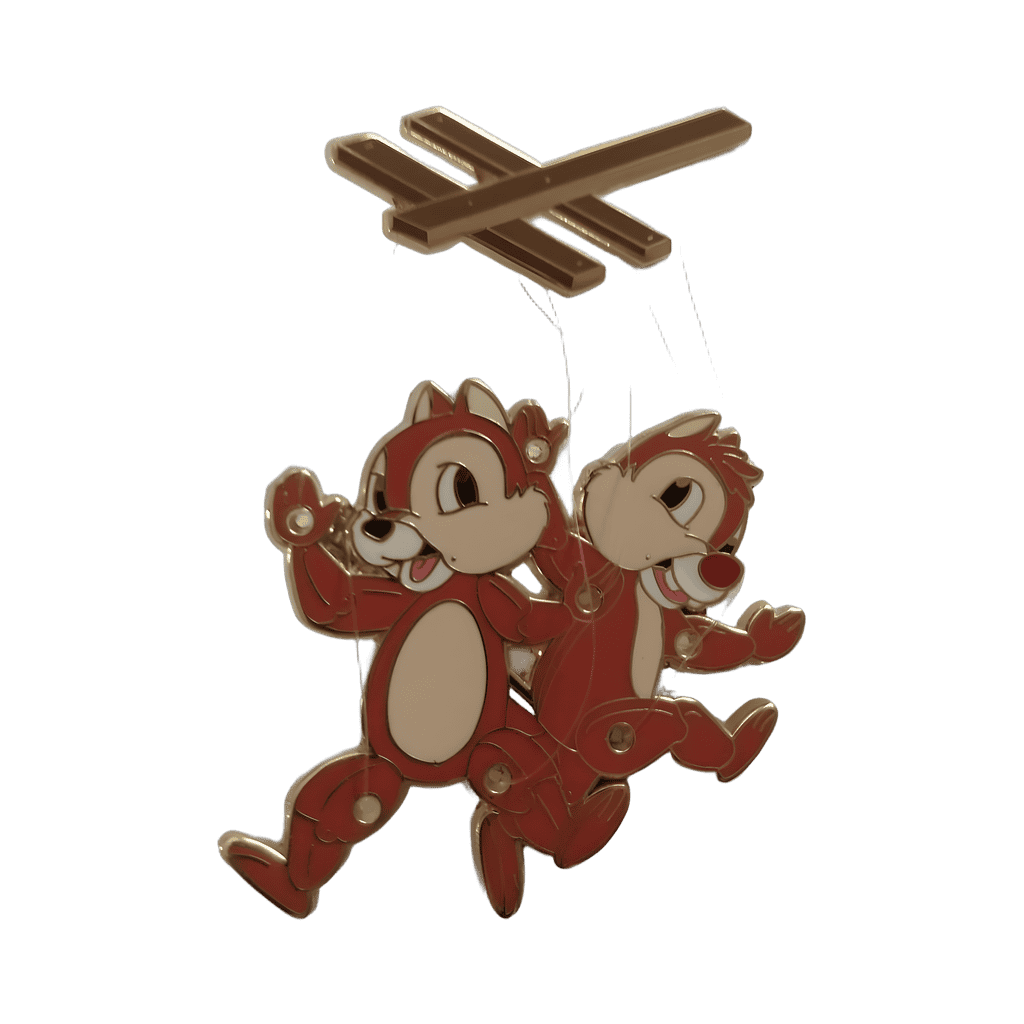 Chip and Dale Disney pin