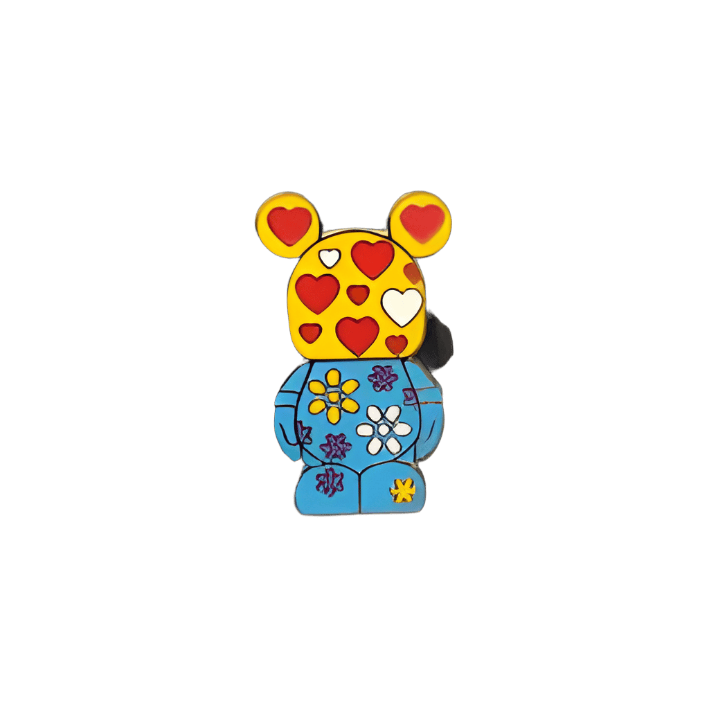 Hearts & Flowers Disney pin