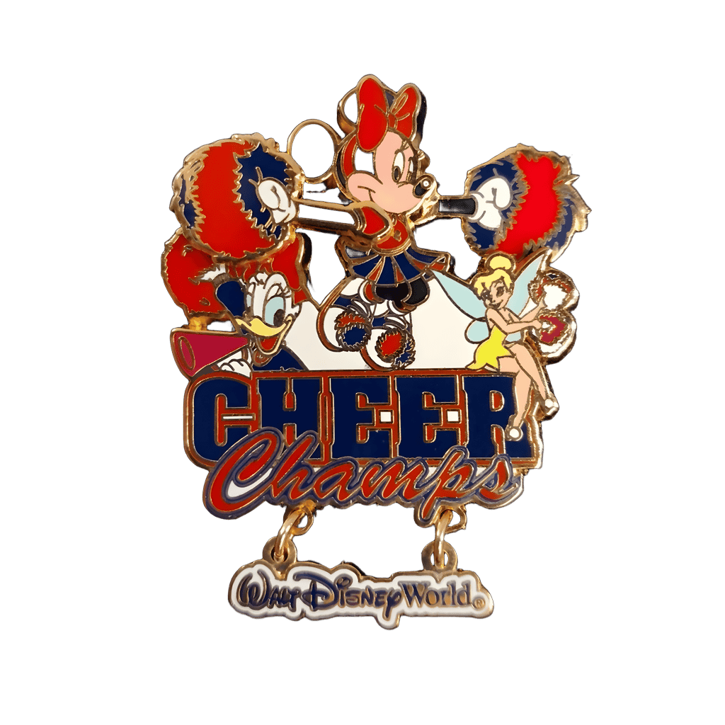 Minnie, Daisy and Tinker Bell Cheer Champs Disney pin