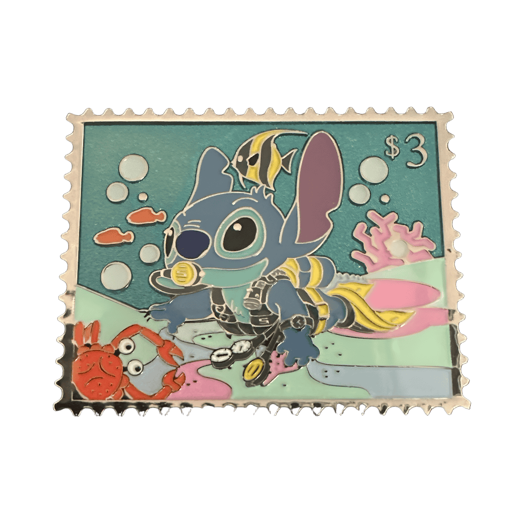 Stitch Scuba Diving Disney pin
