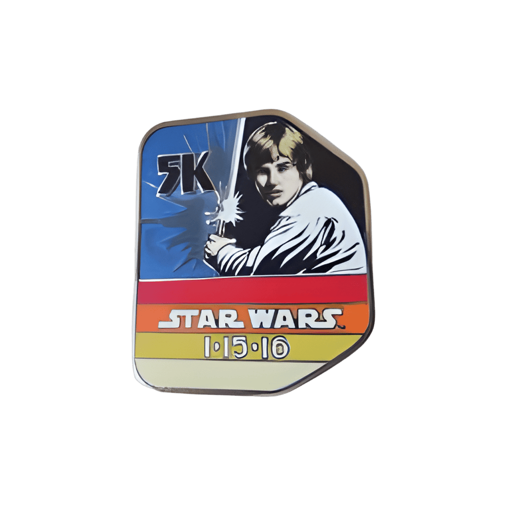 Star Wars Half Marathon Weekend 2016 5K Pin Disney pin