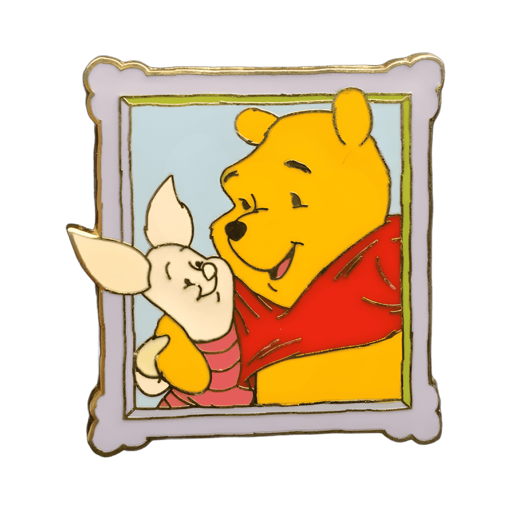 Pooh and Piglet from Lanyard Set Disney pin