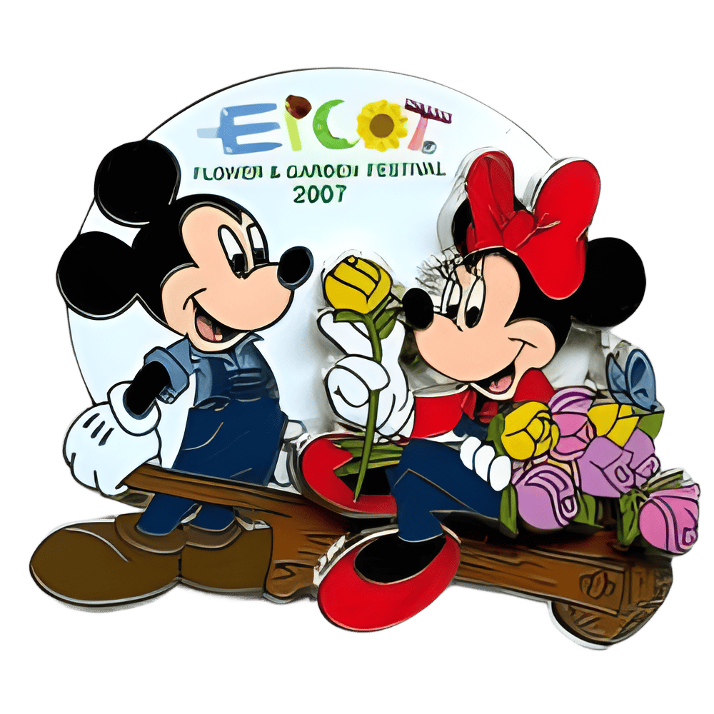 Passholder Exclusive - Mickey & Minnie Mouse Disney pin
