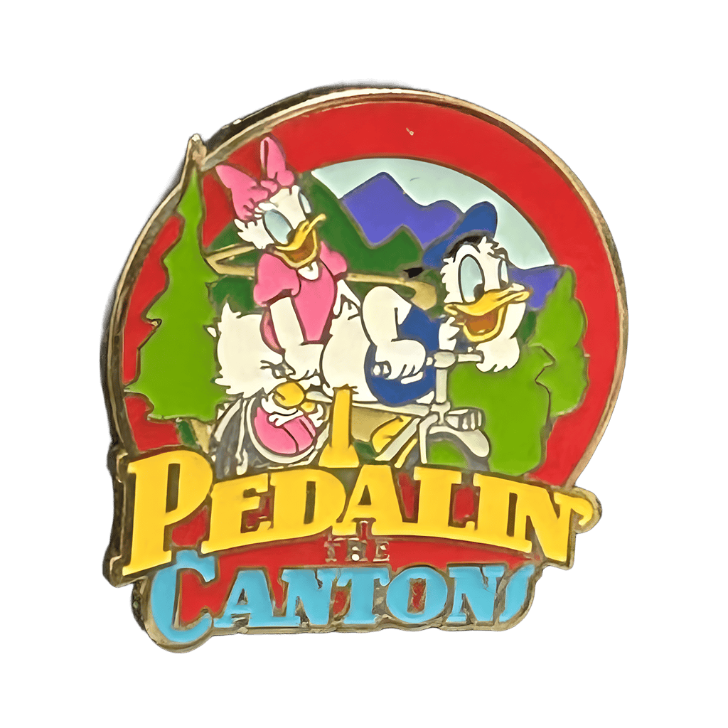 Daisy and Donald Duck - Pedalin’ Cantons Disney pin