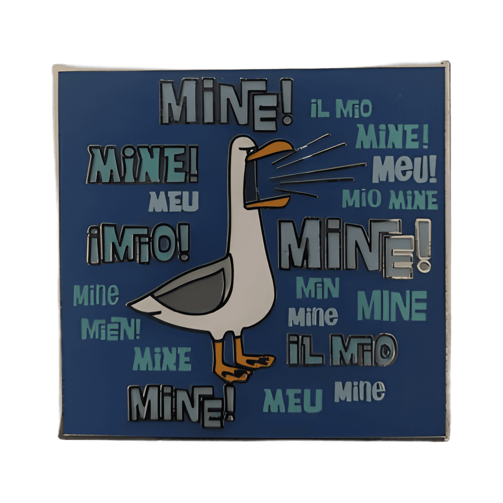 Seagull Mine Disney pin