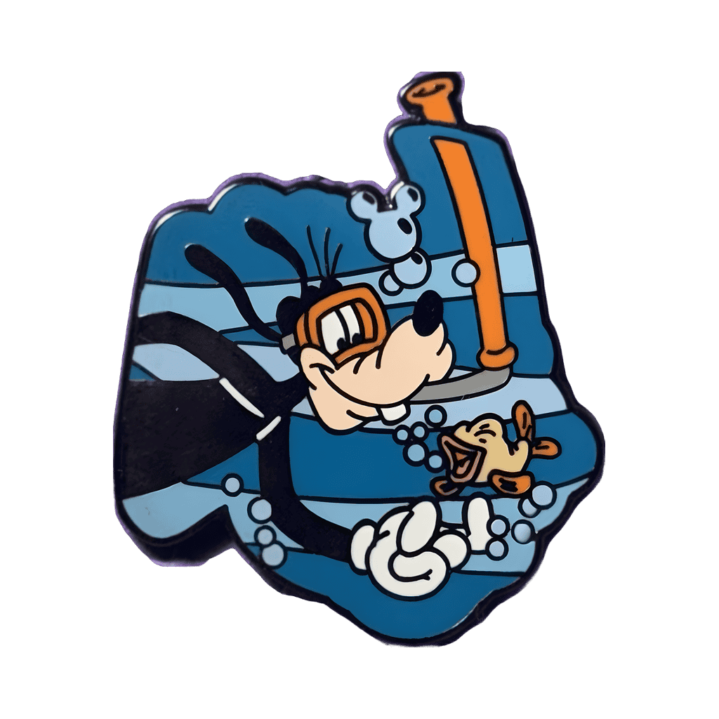 Snorkeling Goofy Disney pin