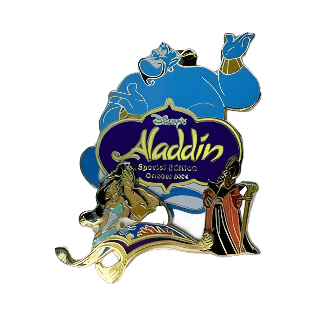 Aladdin DVD Platinum Release Disney pin