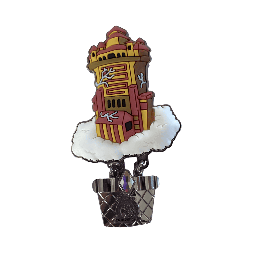 Up, Up and Away! Acrylic Stand Set – Tower of Terror Balloon Disney pin