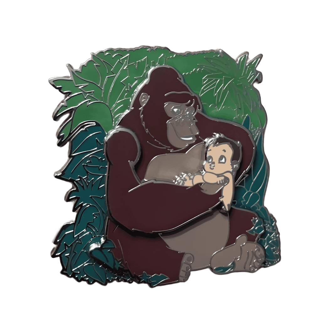 Love is Acceptance: Tarzan and Kala Disney pin