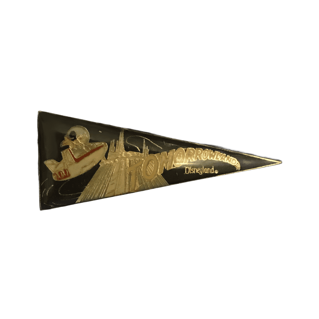 Tomorrowland Pennant Disney pin
