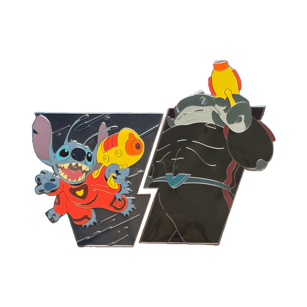 Stitch vs Captain Gantu Set - Full Set Disney pin