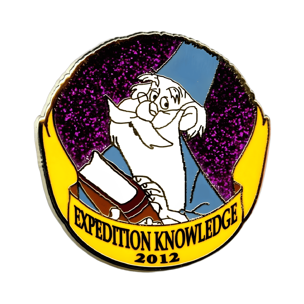 Expedition Knowledge Merlin 2012 Disney pin