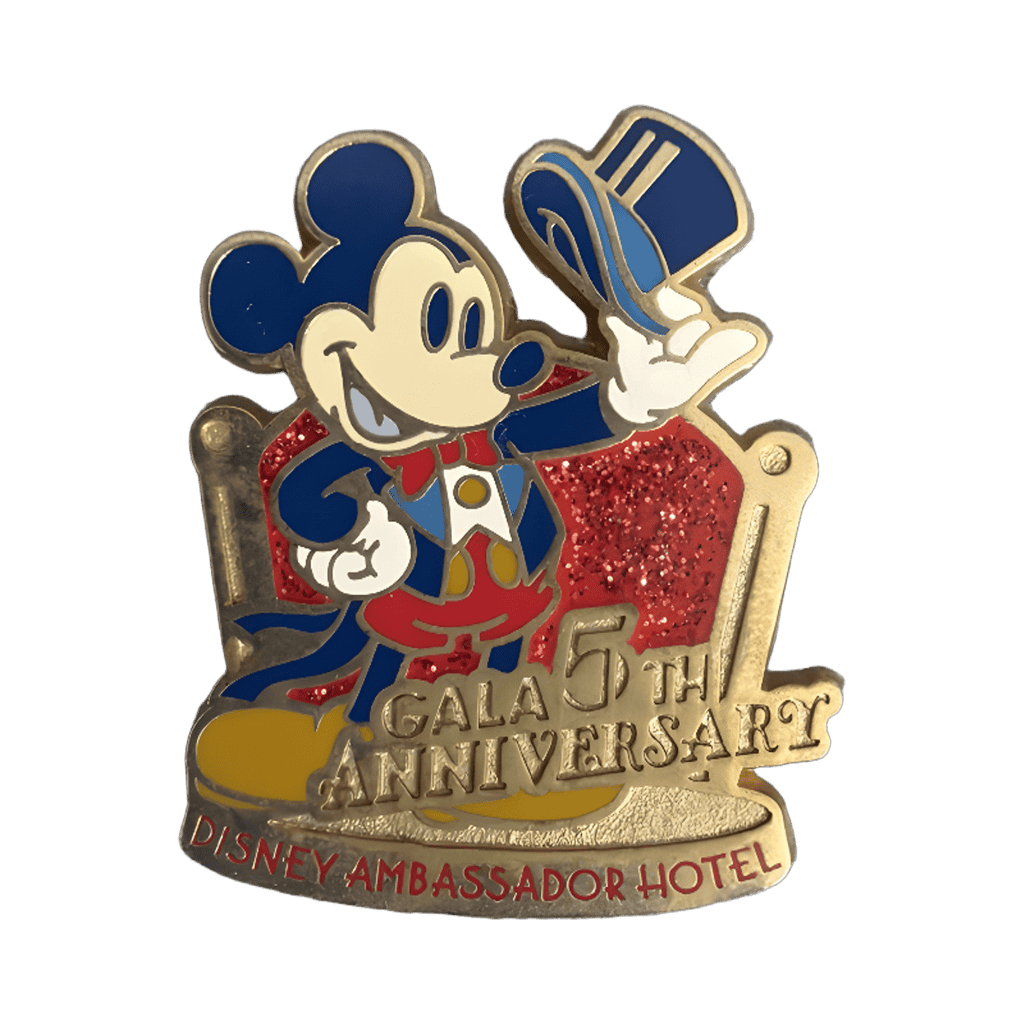 Gala 5th Anniversary Mickey Mouse Disney pin