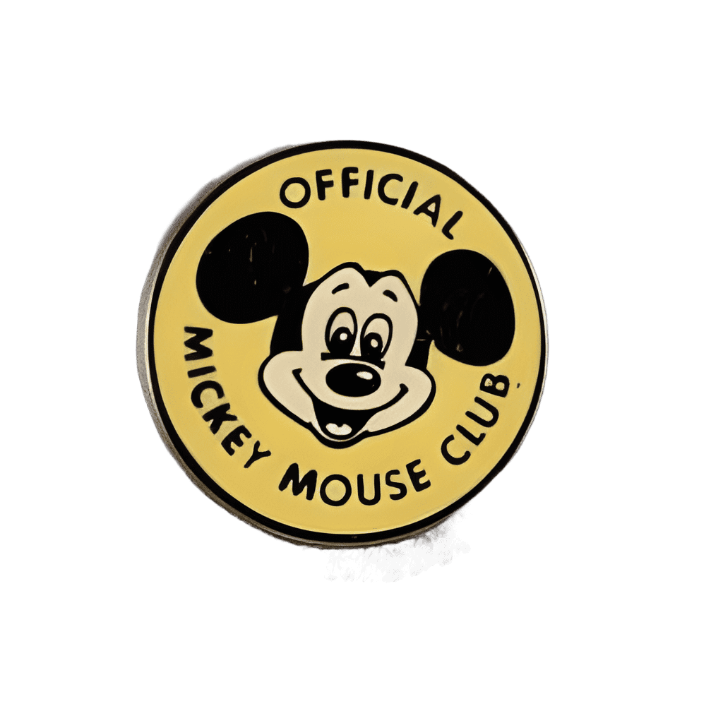 Official Mickey Mouse Club Badge Disney pin