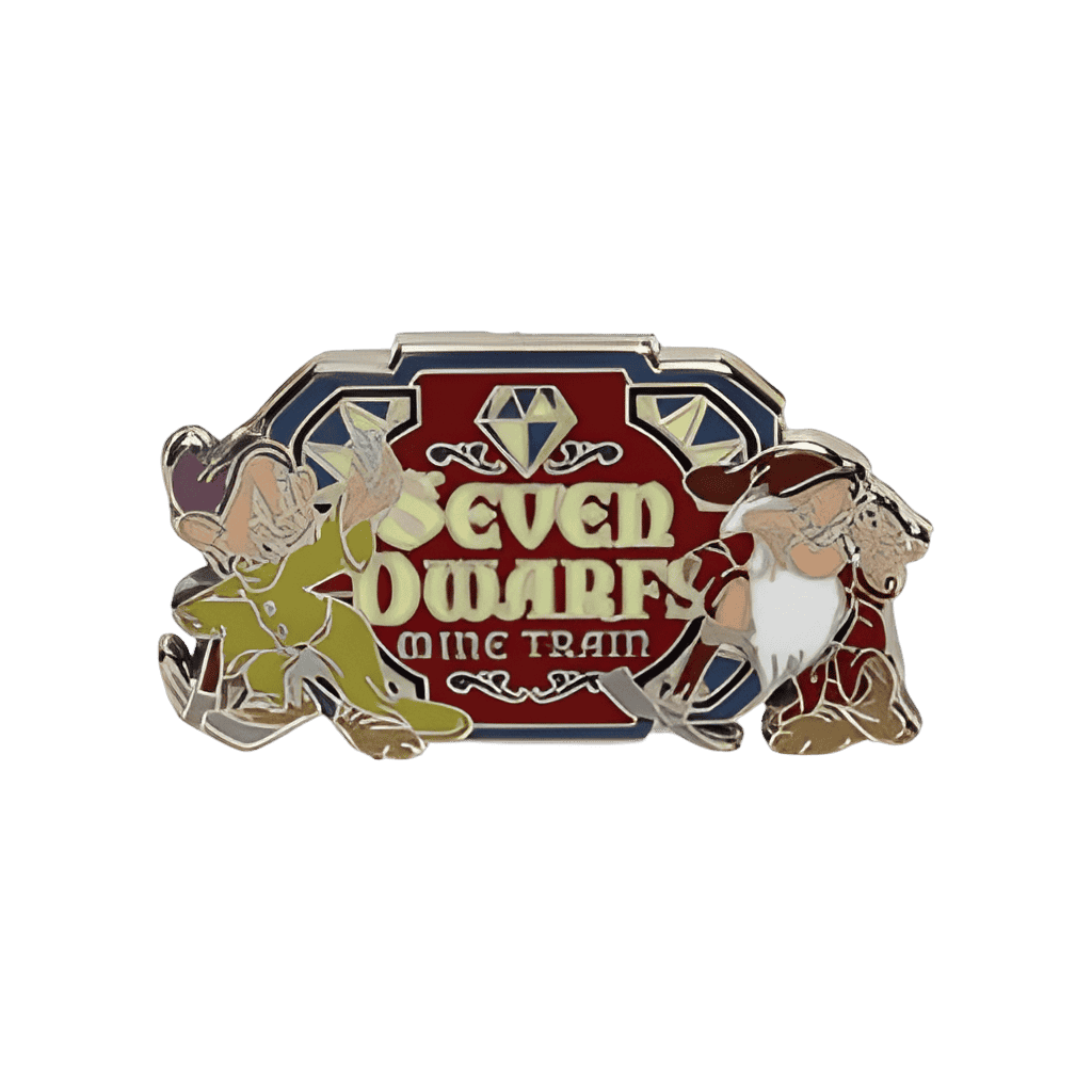 Seven Dwarfs Mine Train Disney pin