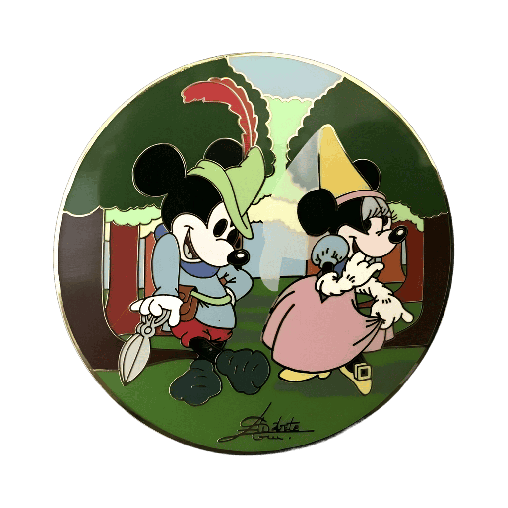 Brave Little Tailor Mickey and Minnie Mouse Disney pin