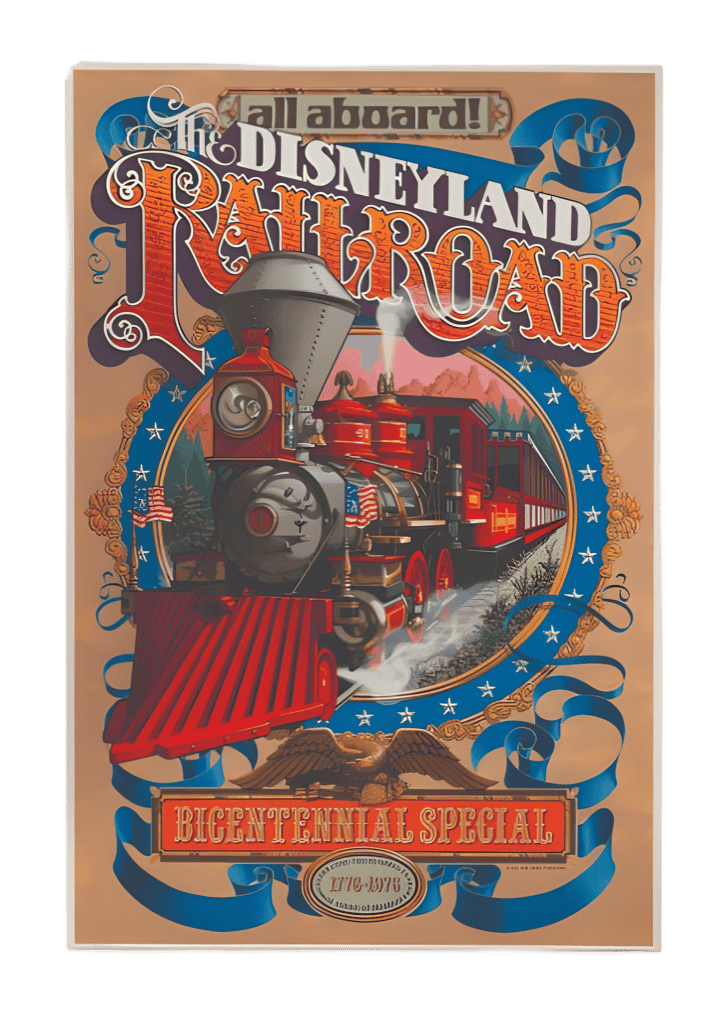 Disneyland Railroad - Bicentennial Special Disney pin