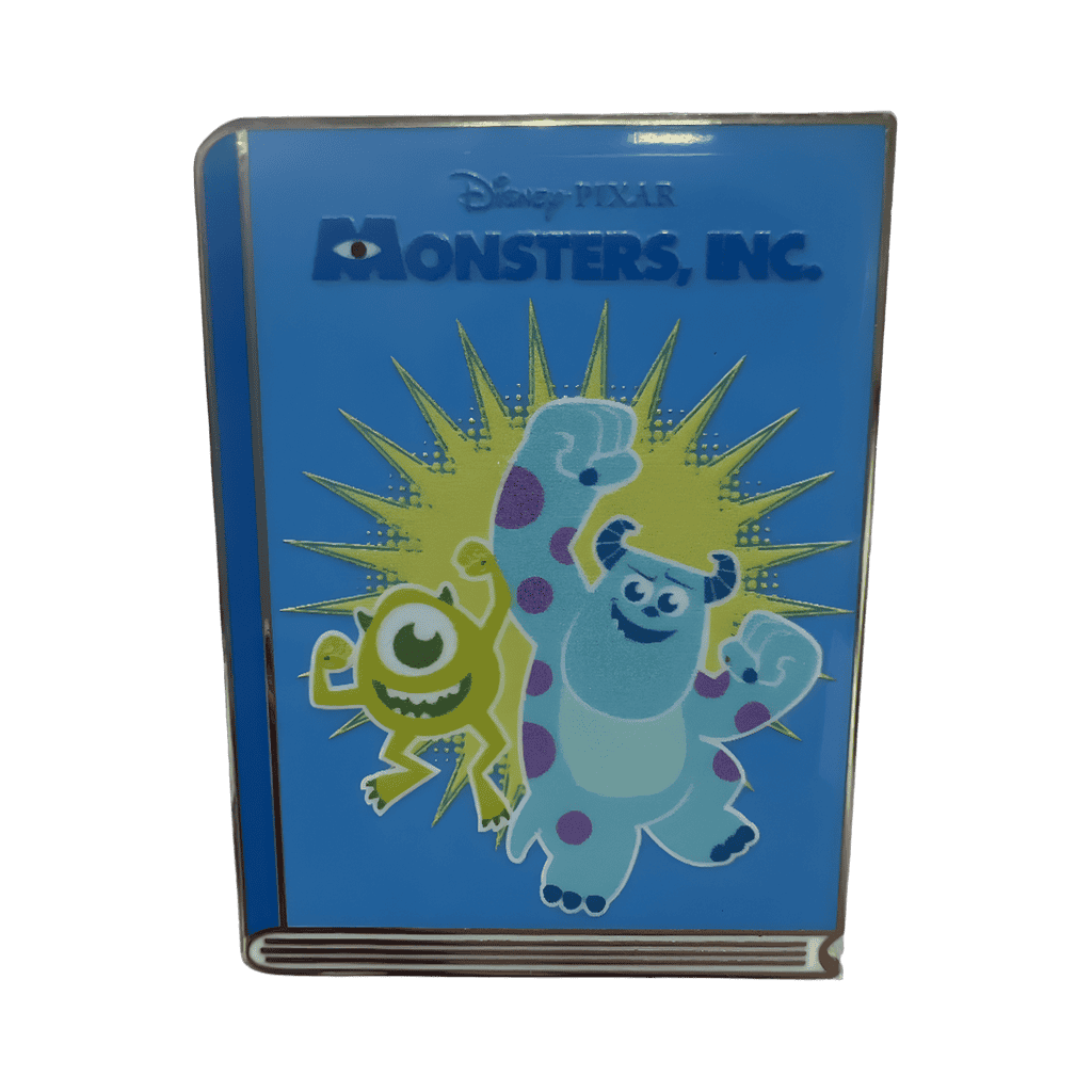 Monsters Inc. Book Disney pin