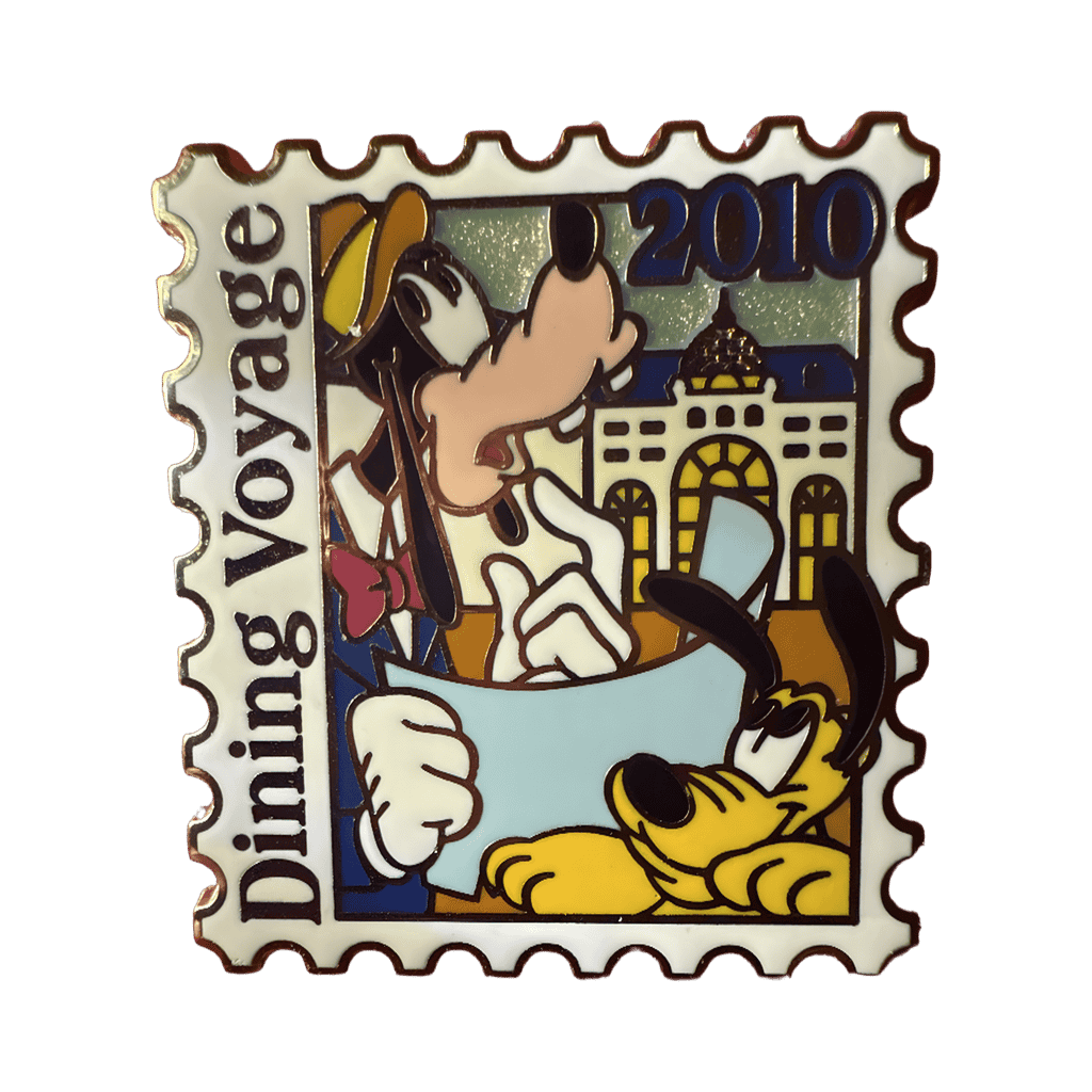 Pluto and Goofy Disney pin