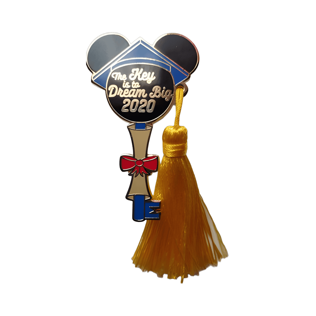 The Key is to Dream Big 2020 Disney pin