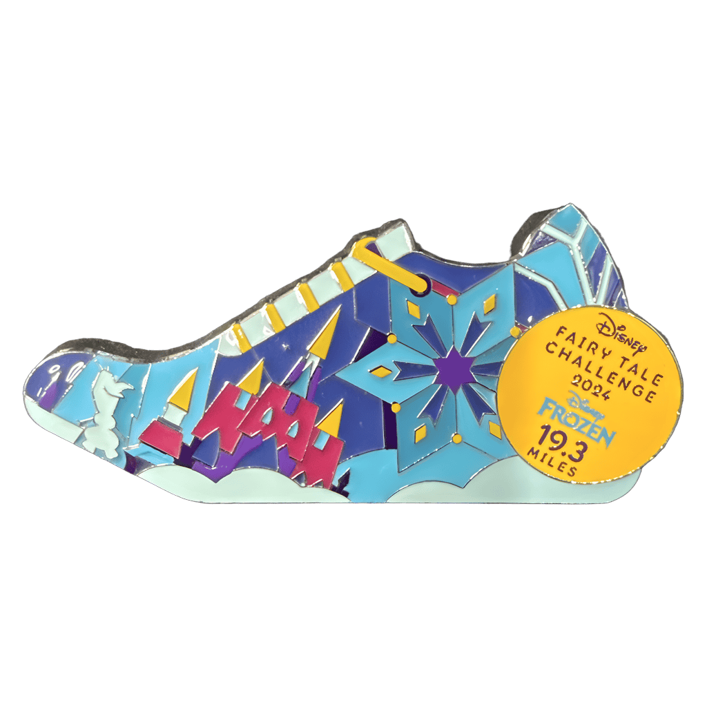 Half Marathon Run Weekend 2024 Frozen Shoe Disney pin