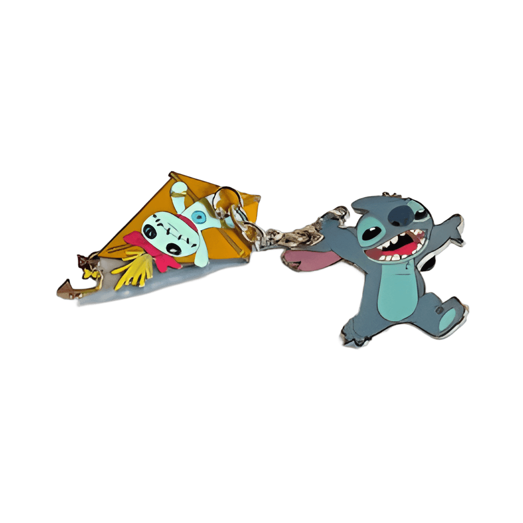 Stitch flying a kite Disney pin
