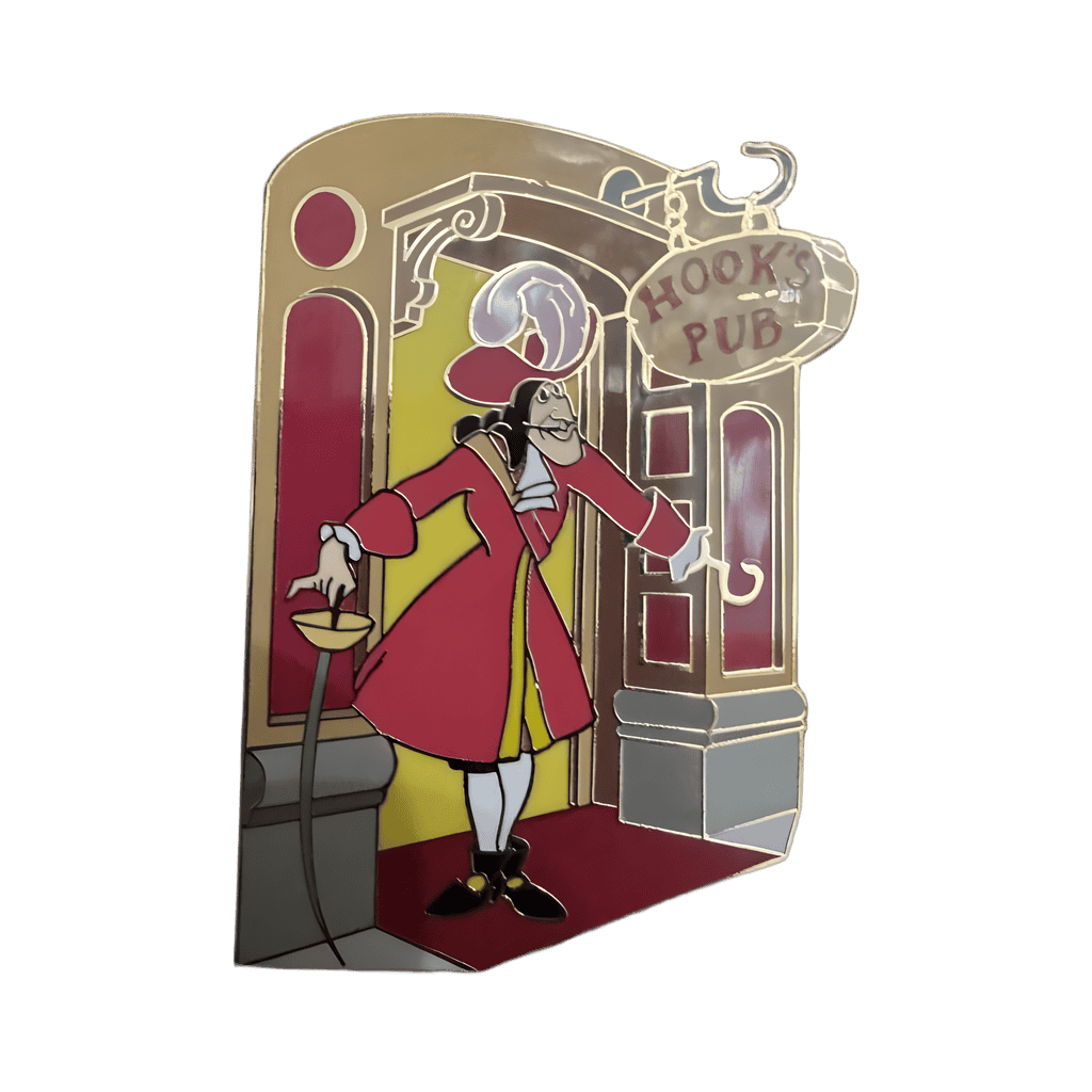 Captain Hook - Hook’s Pub Disney pin