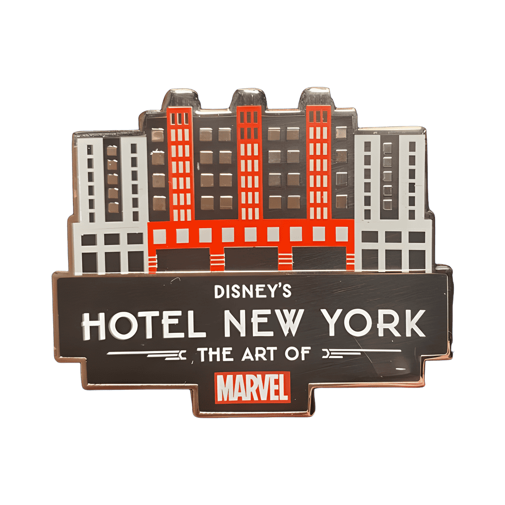 Hotel building Disney pin