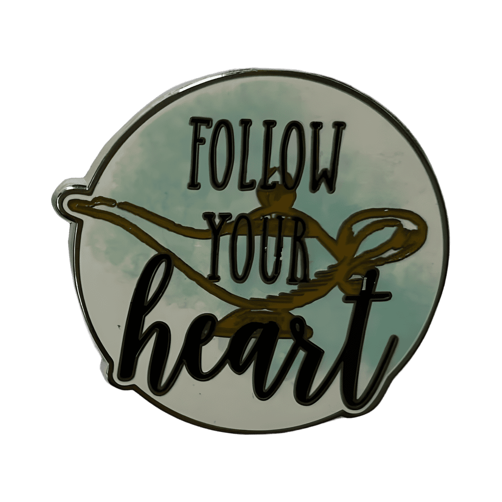 Follow Your Heart Disney pin