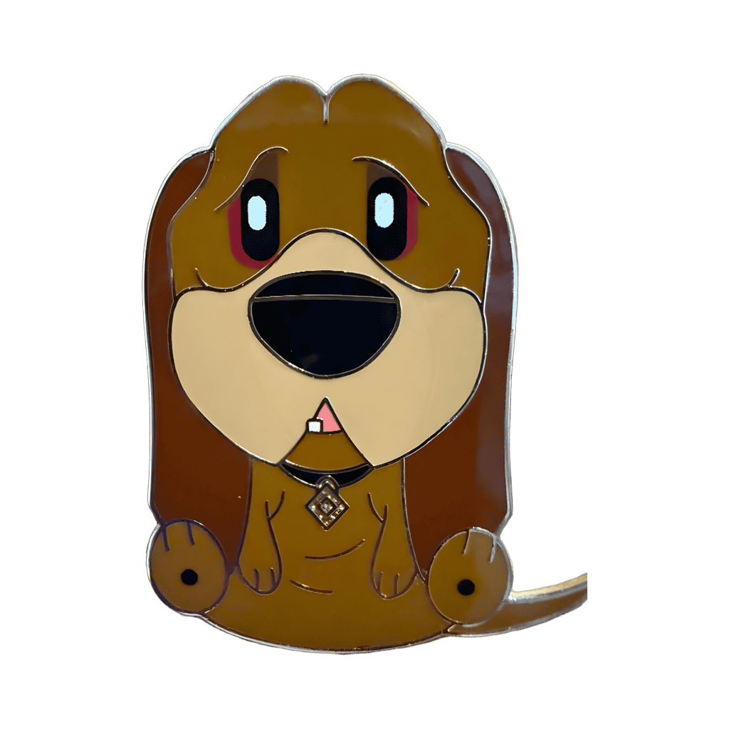 Trusty the Hound Disney pin