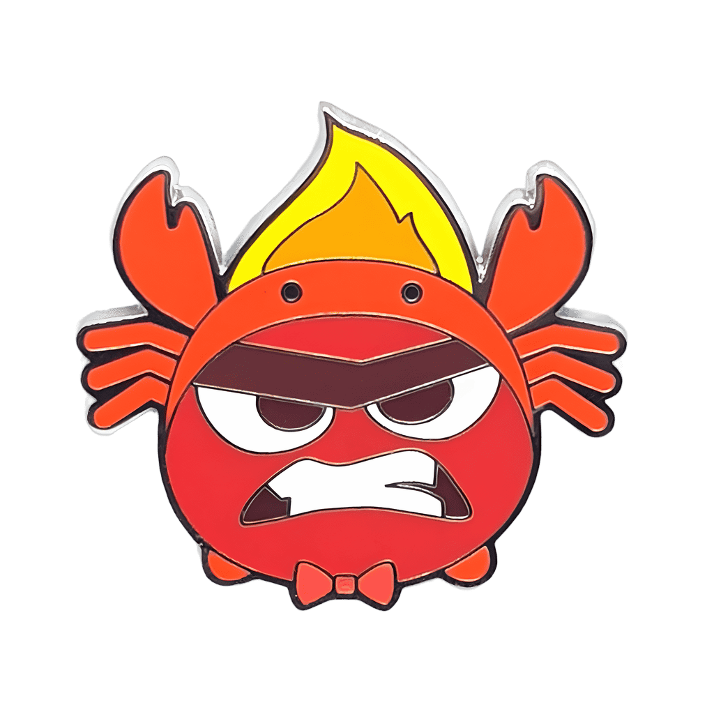 Anger Disney pin